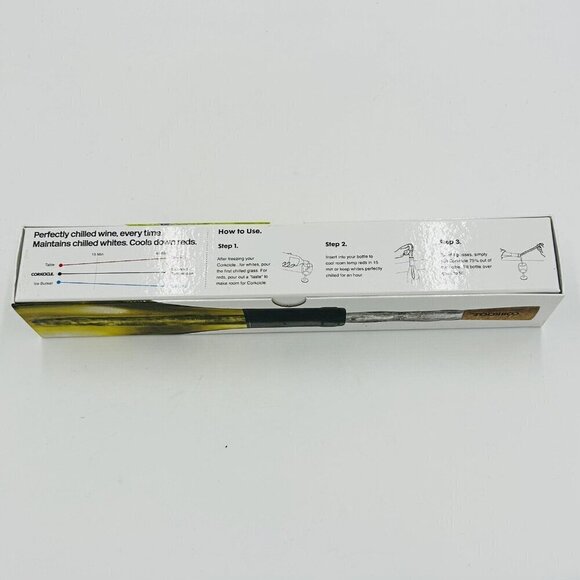Corkcicle Wine Chiller For Perfectly Chilled Wine with Cork End Stopper Reusable - Picture 5 of 9
